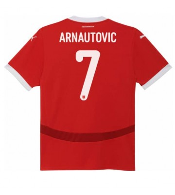 Østrig Marko Arnautovic #7 Hjemmebanetrøje Dame EM 2024 Kort ærmer